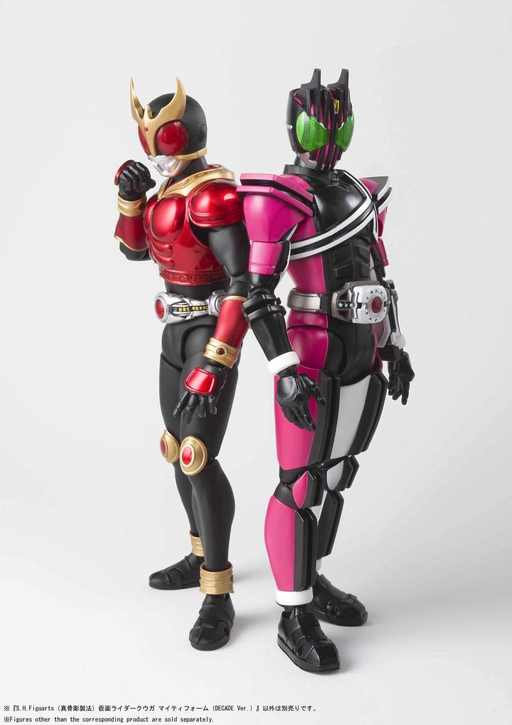 TAMASHII NATIONS Kamen Rider Decade Kamen Rider Kuuga Mighty Form 145 мм окрашенная подвижная фигурка SHFiguarts (Синкочо Сейхо) (ДЕСЯТИЛЕТИЕ Вер.) Прибл.