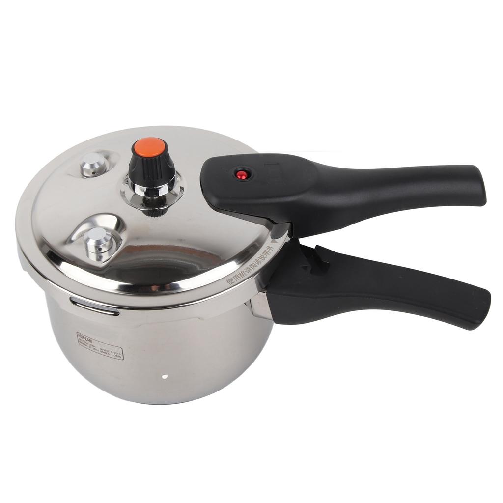 Pressure Cooker with Non Stick Coating 304 Stainless Steel Kitchen Pressure Cooker for Cooking 4L