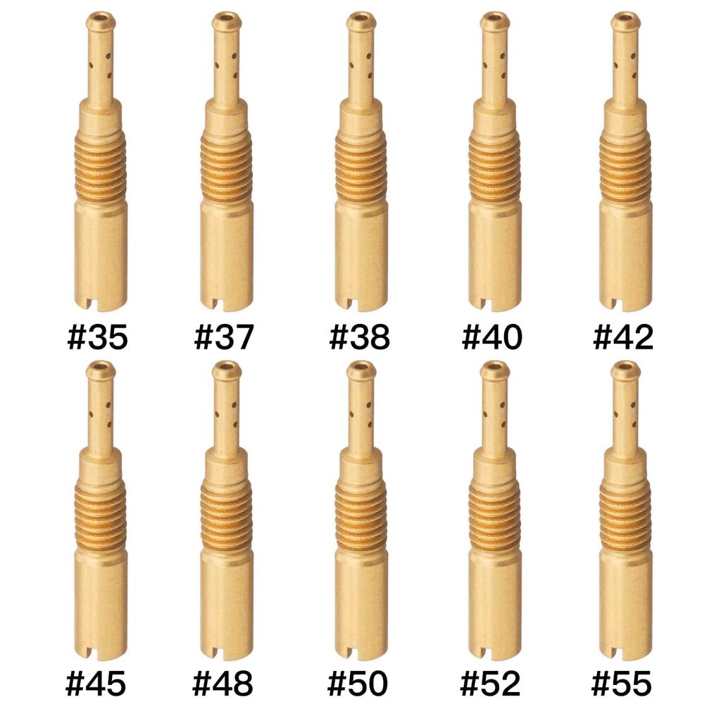 Пилотный жиклер Keihin Jetsetmoto Ape, APE 10 размеров (28X5), Ape 50, Ape 100, XR50