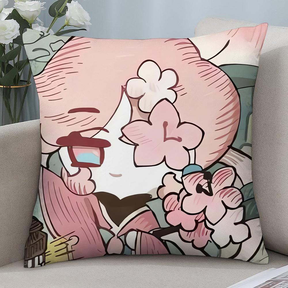 Наволочка Cookie Run Kingdom 45x45см - 3D-принт, игровой мерч, мягкая наволочка из полиэфирного волокна для диванной подушки, фестивальный подарок для геймеров