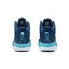 Anta Kids Basketball Series Non-Slip Shock Absorbing Wear-Resistant Breathable High-Top Basketball Shoes Kids Basketball Shoes Blue 312011115-3