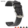 Quick Release Watch Band 18mm 19mm 20mm 21mm 22mm 24mm Silicone Rubber Strap Watchband Brown Orange Black Waterproof