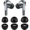 Adhiper Пенные амбушюры для Samsung Galaxy Buds3 Pro (2024) Наушники-вкладыши, Удобные сменные насадки с пеной с памятью и встроенной пылезащитной сеткой и надежной застежкой,