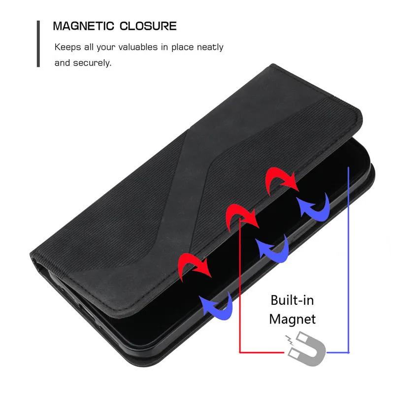 Book Magnetic For Case Leather Samsung Galaxy A35 A55 A15 A25 5g A05 A05s Phone Cover On For Samsung A35 A356b Flip Wallet Bag