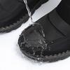 Fashion Faux Fur Thick Plush Ankle Boots Women 2025 Waterproof Non-Slip Snow Boots Woman Hook Loop Keep Warm Cotton Padded Shoes Female
