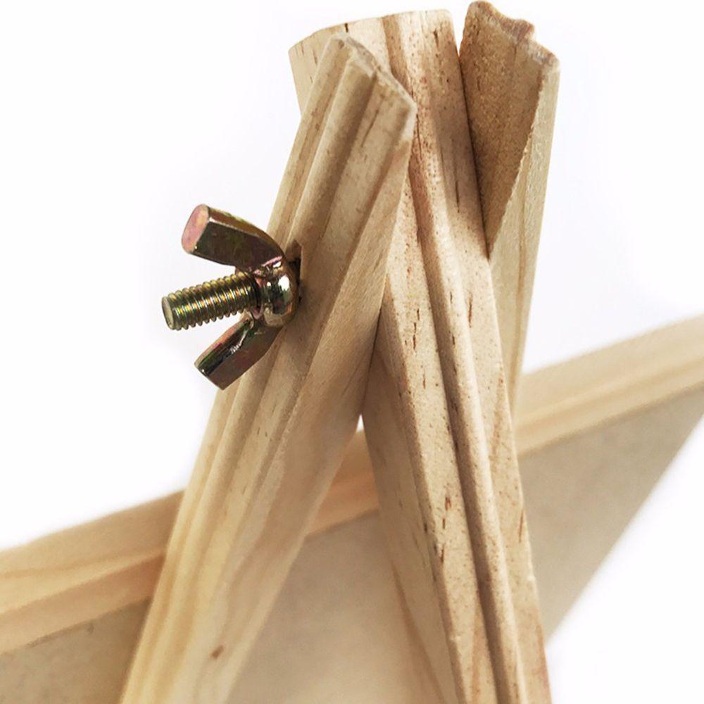 Меловая доска Складная настольная доска для сообщений Деревянные доски Грифельная доска Сосновый мольберт