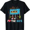 Funny Birthday Gift 1980 80s Cassette Tape Eighties Vintage T-Shirt Style Shirts Women Clothing Streetwear