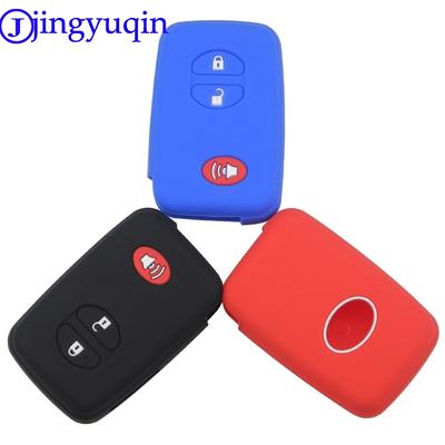 Чехол для дистанционного ключа автомобиля jingyuqin для Toyota Aqua Camry Corolla RAV4 Yaris Venza 4 Runner Cruiser PRADO Vitz REIZ Prius Crown