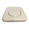 Commode Seat Cushion Detachable Sponge Padded Portable Comfortable Soft Waterproof Durable Toilet
