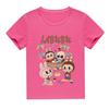 Kids 2D Tee Labubu T-shirt Children Short-sleeved