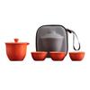 Yunyan Crackled Glaze Portable Travel Tea Set