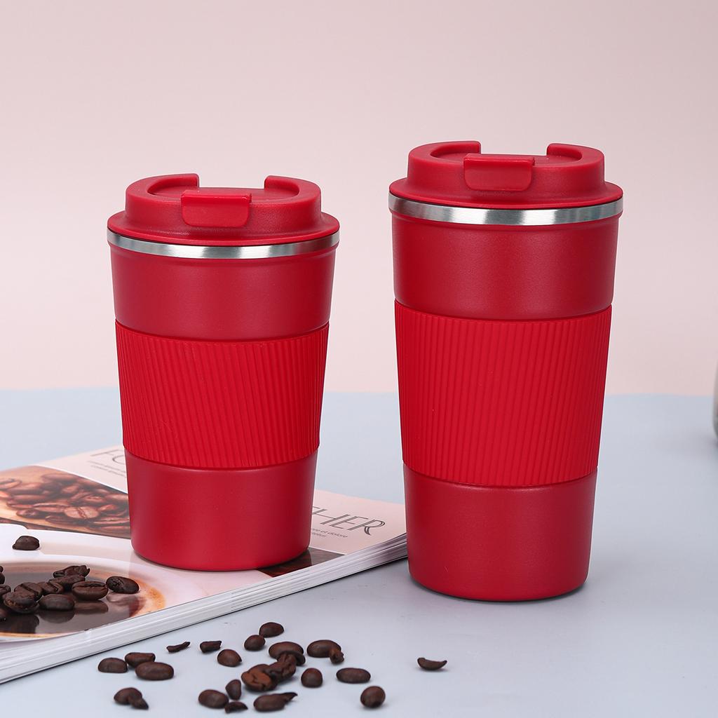 Stainless Steel Coffee Cup Portable Double-layer Vacuum Cup Business Accompanying Water Cup