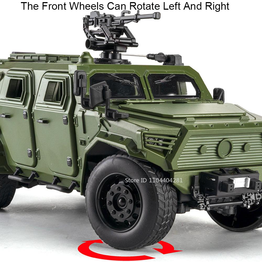 1:18 Dongfeng M-terrain Игрушки из сплава, Миниатюрная модель, Литая под давлением военная машина, Звук, Свет, Инерционный механизм, Открывающиеся двери, Детский рождественский подарок