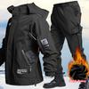 Luxury Training Suit Men Men's Sports Suits Tracksuit Sports Suit Man Clothes Waterproof Windproof and Warm Assault Suit