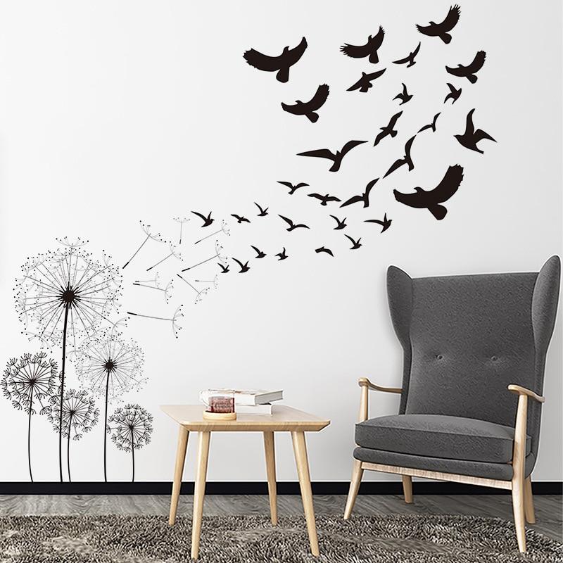 Creative Wall Sticker Living Room Sofa Background Home Decoration Mural Wallpaper Bedroom Decor Stickers
