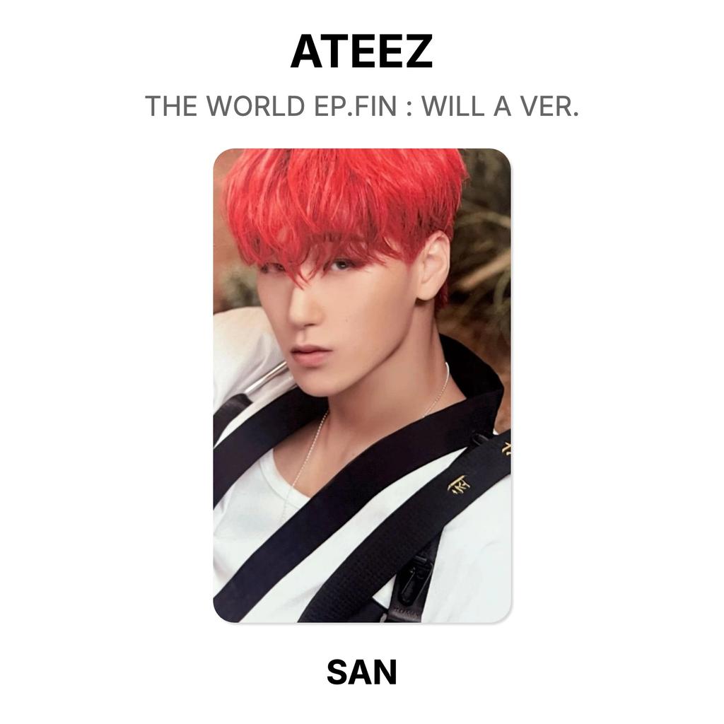 ATEEZ МИР EP.FIN : БУДЕТ ВЕР. Официальная фотокарта