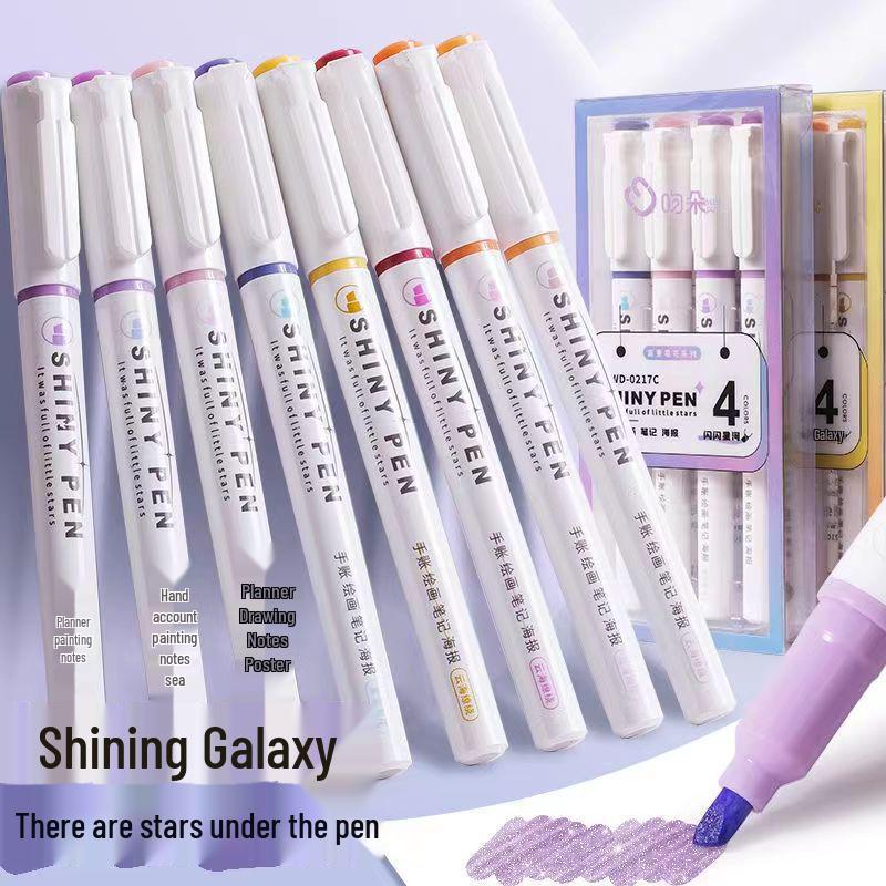 Флуоресцентные маркеры разных цветов: Идеально для выделения студенческих заметок и ключевых моментов.