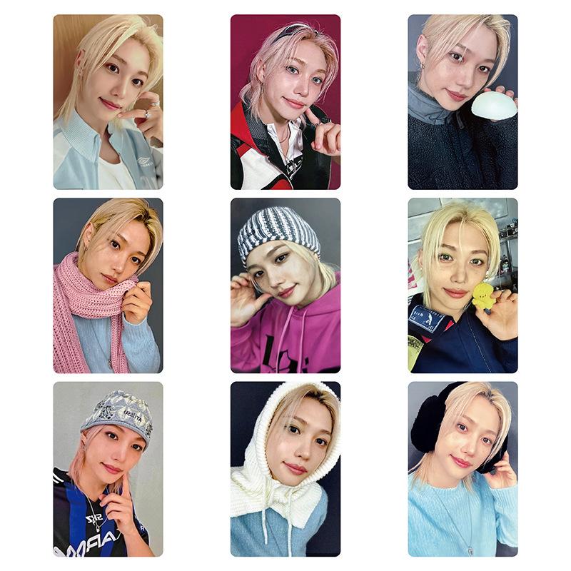 Skzoo Stray Kids DOIT KARMA Поп-ап Фотокарточки Хёнджин Бан Чан Хан Идол Коллекционные Карточки Для Фанатов Коллекционера Подарок
