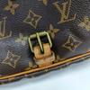 [Pre-Owned] Monogram Saumur 30 Iconic Classic Logo Print Adjustable Shoulder Strap Canvas And Leather Messenger Bag - Fair #1967VAX