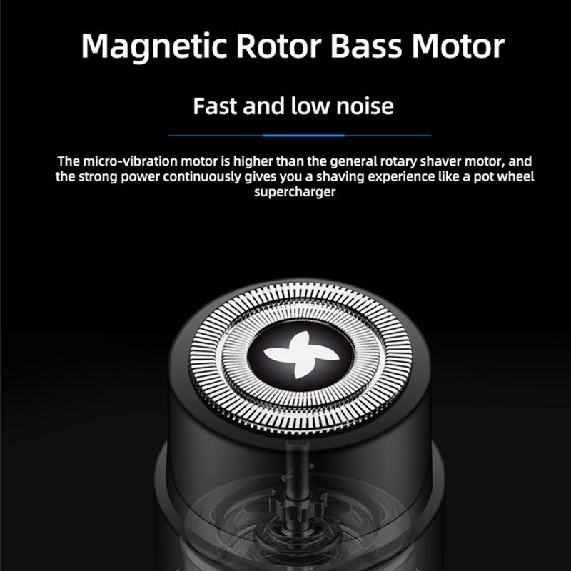 Mini Electric Shaver Portable Men's Shaver Electric Razor Beard USB Shaver Hair Removal