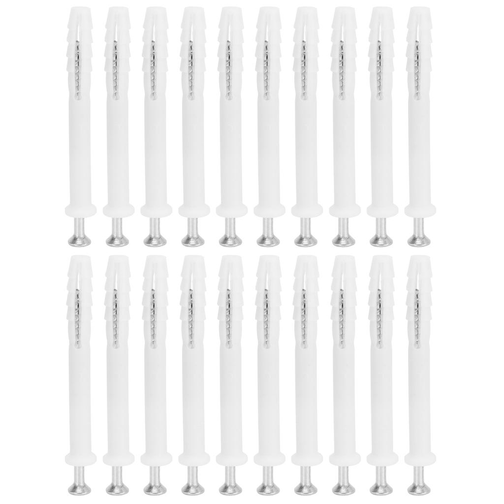 Набор из 20 расширительных дюбелей для крепления каркаса шкафа к стене, мебельная фурнитура