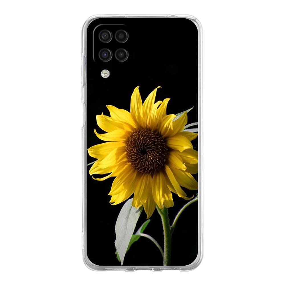 Чехол для телефона Samsung Galaxy A13 A33 A35 A55 A73 A53 A23 A51 A71 A21S A72 A31 A41 A05s A03S A15 A25 5G Чехол цветок Одуванчик