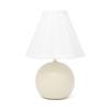 Francfranc Lace Shade Mini Lamp, White