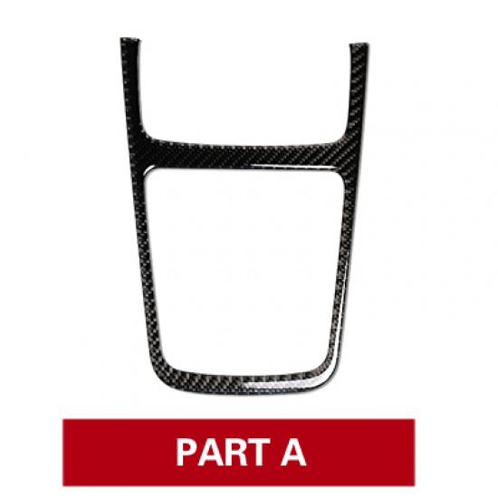 Углеродное волокно для Mercedes Benz W176 A Class CLA GLA Центральная консоль Ящик для хранения Панель Отделка Крышка Наклейка Интерьер автомобиля