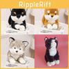 Realistic Fluffy And Plush Husky Dog Doll Highquality Stuffed Animal Children For