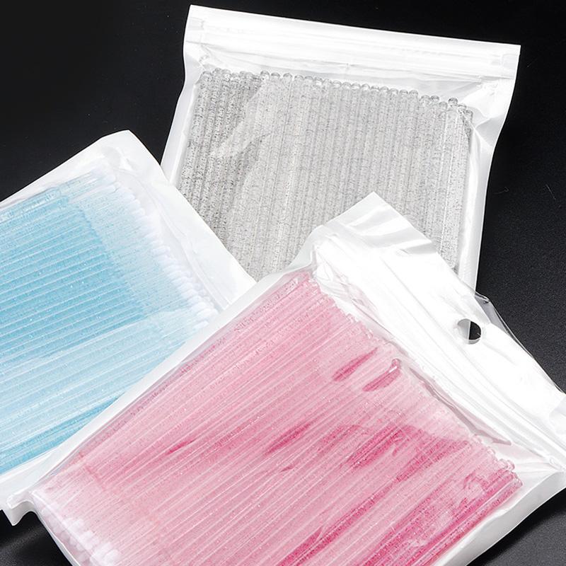 1PC Disposable Removing Applicators Makeup Tools Lip Brush Sticks Brushes Swab Eyelash Extension