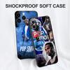 Черный ТПУ чехол для Motorola Moto G31 G40 Fusion G41 G50 G51 edge30 G10 G20 G30 G100 5G G22   Pop Smoke известный рэпер