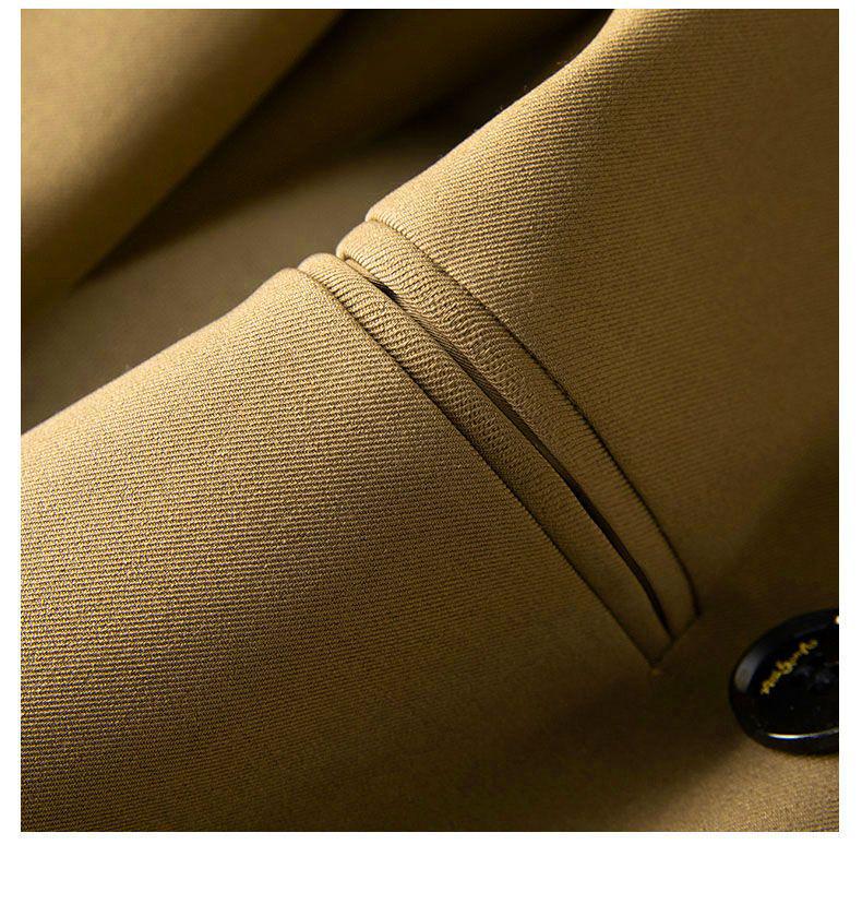 Женский повседневный блейзер Осень 2025: Профессиональный весенне-осенний модный дизайн с разрезом сзади