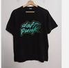 Базовая черная футболка с логотипом группы Daft Punk, все размеры S-5XL