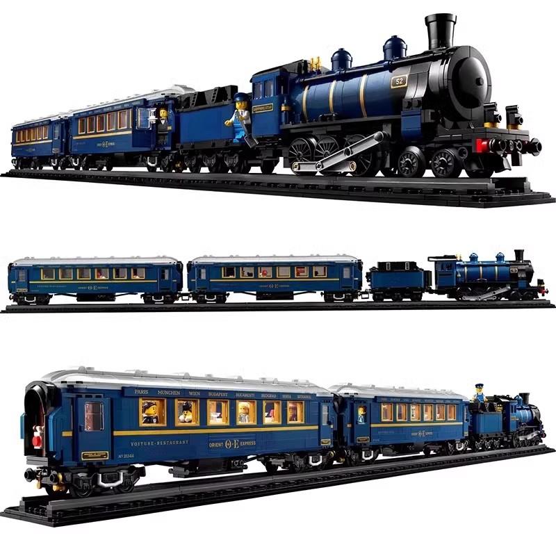 2540Pcs Desktop Ornaments  Classic 140Th Anniversary Collection Luxury Train Compatible 21344 Children'S Gifts