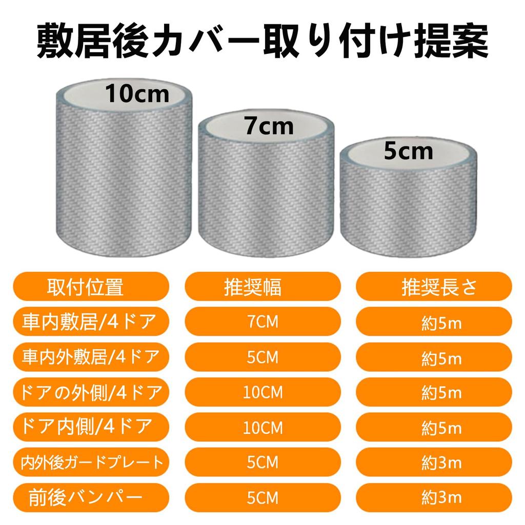 Защитная пленка для автомобиля Joebo, Пленка для дверей автомобиля, Защита боковых порогов, Защита бампера, Углеродное волокно