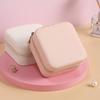 Portable Jewelry Storage Box with Zipper PU Leather Holder Case for Earrings Necklace Rings Jewelry Box