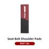 ASE5   Leather Car Seat Belt Shoulder Protection Pad Cover Sticker For KIA Rio K5 K2 Sportage Ceed Sorento Picanto Stinger
