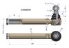 Steering joint M18x1.5L 048982 WARYŃSKI