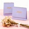 2026 Desk Calendar Retro Style Thick Paper Time Management Planner Home Office School Daily Schedule Planner