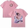 Japanese Anime Demon Slayer T-Shirts Kimetsu No Yaiba Printed T Shirt Unisex Women Clothing Fashion Oversized Short Sleeve T Shirt