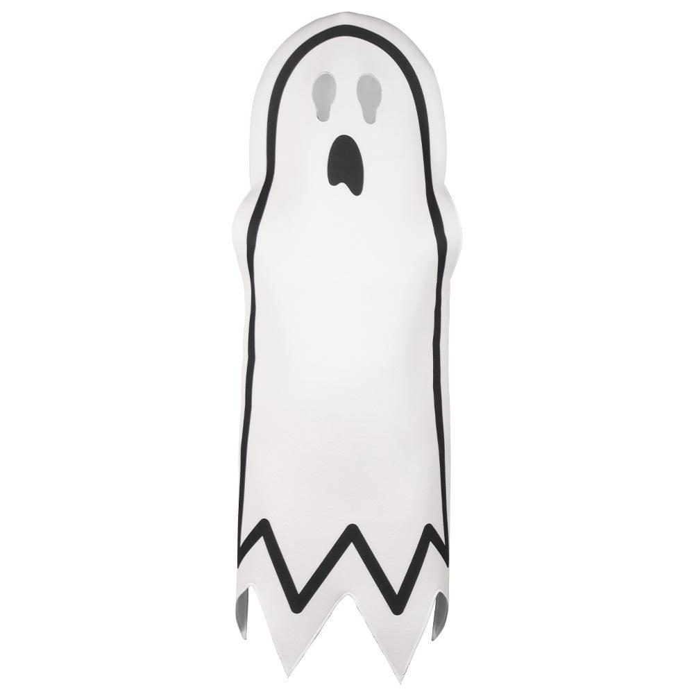 New Halloween Ghost Costume Spooky Funny Print Outfit for Adult Kids Stage Performance