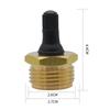 Brass Winterization Water Intake Blow-Out Plug For RV Campers