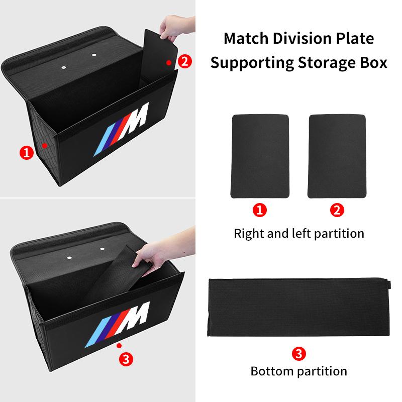 2025 Горячий Органайзер для Автомобиля Дорожная Сумка Кожаный Органайзер в Багажник Портативный Складной Для BMW E46 E90 E60 F10 E39 F30 E36 F20 E87 E90 E