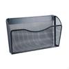 Wall Mounted Mesh File Holder Files Document Organizer Rack Metal Office Shelf
