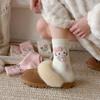 1/4/6 пар милых носков Hello Kitty Осень Зима Утолщенные Теплые Носки Женские Носки до середины икры Девочки Студенты Домашние Носки для Сна Подарок