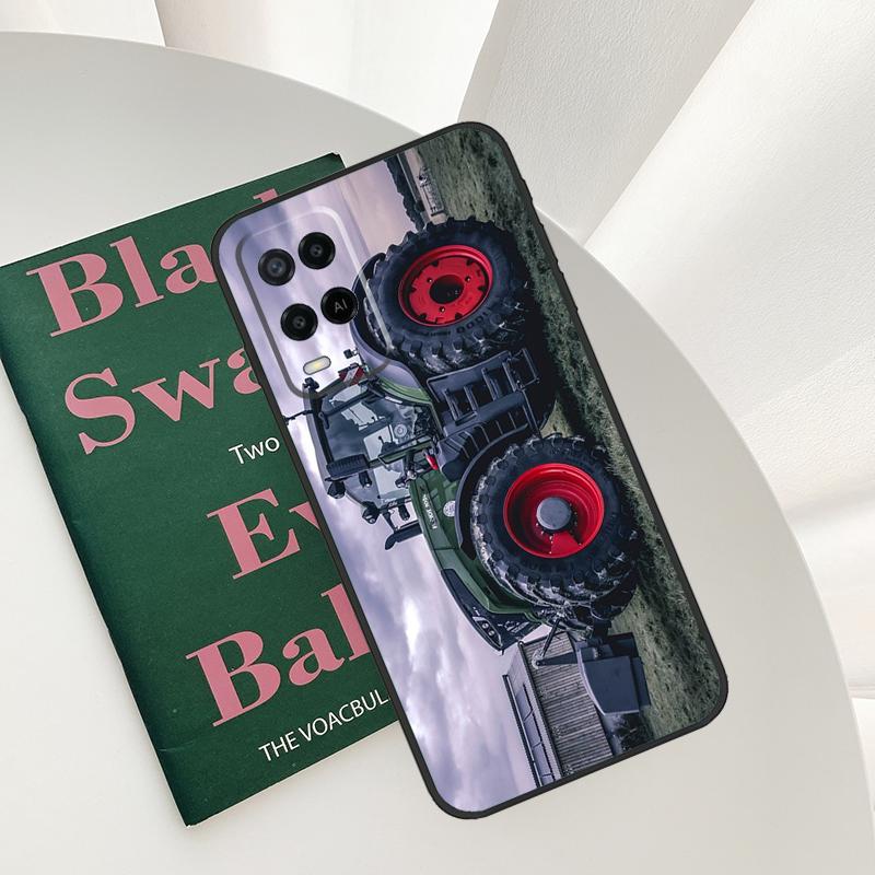 Tractor Car Case For Oppo A52 A72 A76 A96 A54 A74 A94 A54S A57S A58 A78 A98 A57 A77 A15 A16 A17 Cover