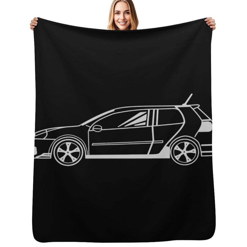 Golf R32 Throw Blanket Stylish Warm Blanket for Living Room Bedroom