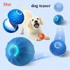 Интерактивные игрушки для кошек, щенки, кошки, жевательные игрушки, умные игрушки, питомец, вращающийся USB-мяч для собак, движущийся мяч для прыгуна, аксессуары. Автоматические поставки