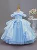 Элегантное роскошное платье-принцессы для девочек на особые случаи