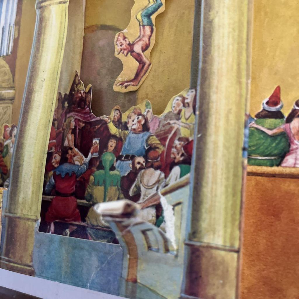 [Б/У] Книга-панорама ФЕИ Винтажные книги